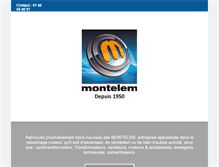 Tablet Screenshot of montelem.com